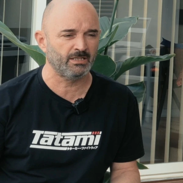 Daniel Lorente durante su conversación